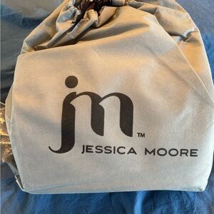 Jessica Moore Elegant Red Satchel